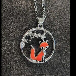 Silver Fox Necklace
